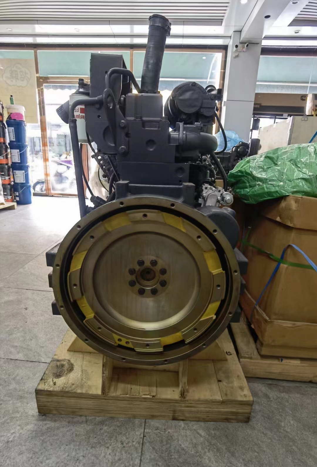 6D114E-2发动机总成适用于：PC300-7 PC350-7 PC360-7-3.jpg